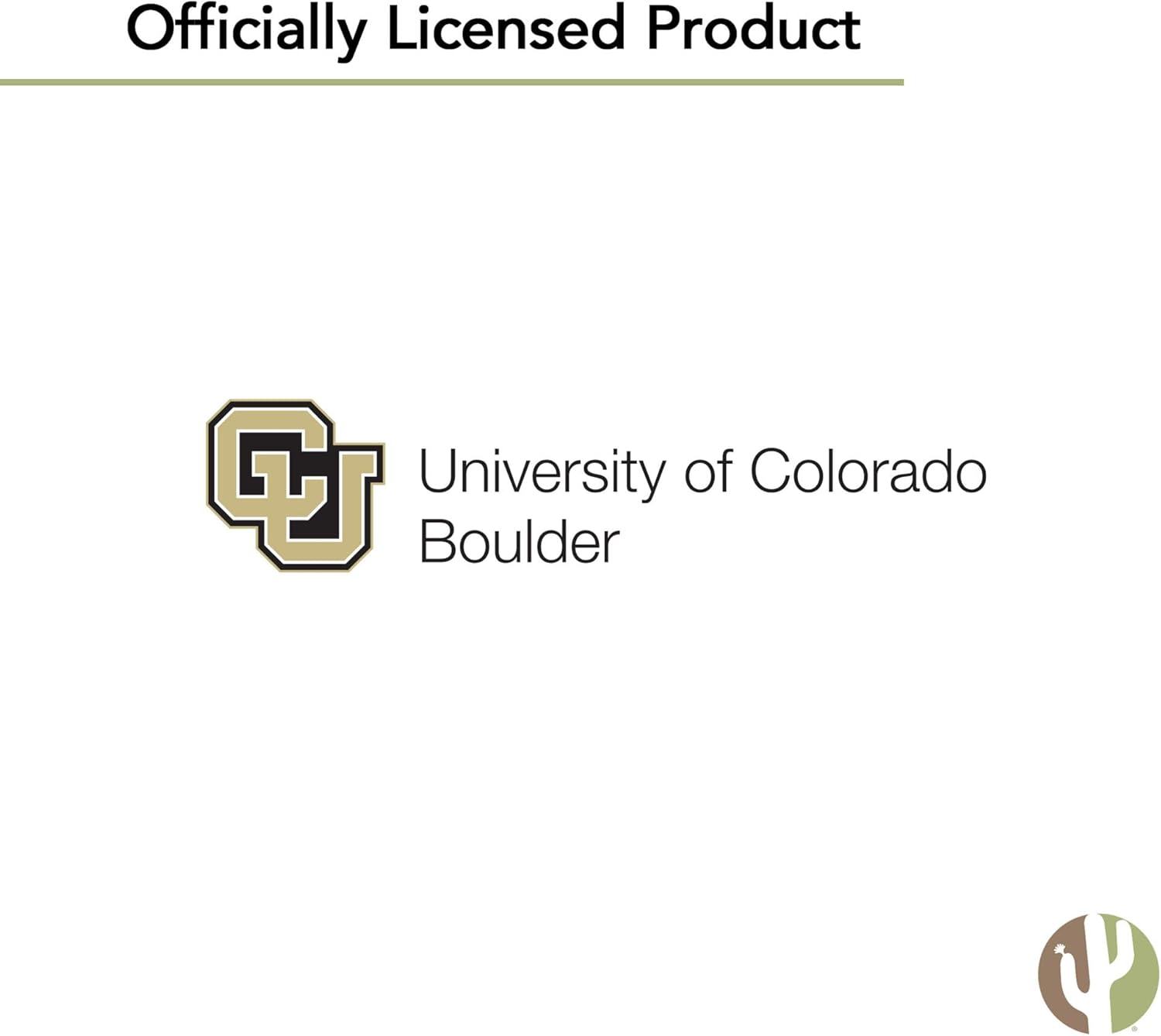 Desert Cactus University of Colorado - Boulder Neck Tie UC - Boulder Buffaloes CU Buffs 100% Polyester Necktie with Logo, Officially Licensed (Style B) - Image 6