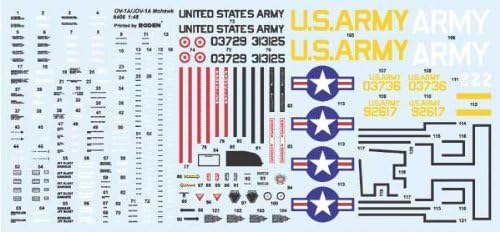 Miniatura 2 de Roden Kit de modelo de avión Mohawk OV-1A/JOV-1A