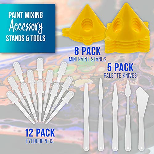 Éviter les bulles de résine grâce au kit Floetrol avec gobelets plastique et mini supports