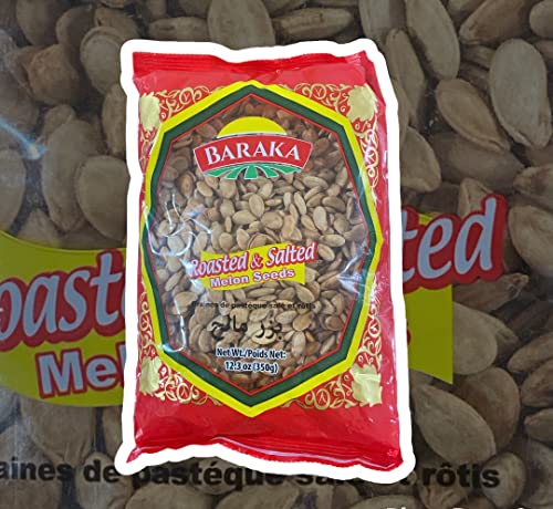 Baraka Roasted & Salted Melon Seeds (pack of 01), 12.3459 Ounce - Thumbnail 3