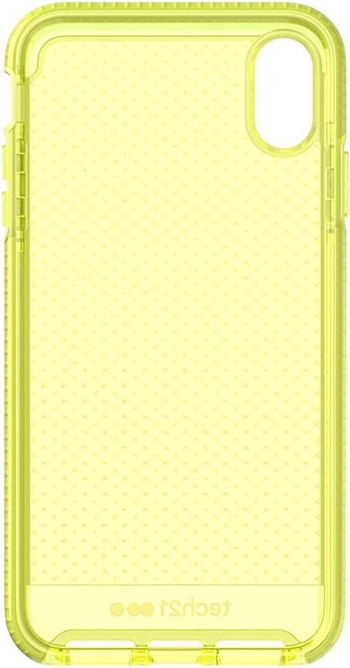 tech21 - Evo Check Case - for Apple iPhone Xs Max - Neon Yellow tech21 - Evo Check Case - for Apple iPhone Xs Max - Neon Yellow