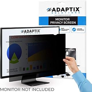 Adaptix Monitor Privacy Screen 27” – Info Protection for Desktop Computer Security –