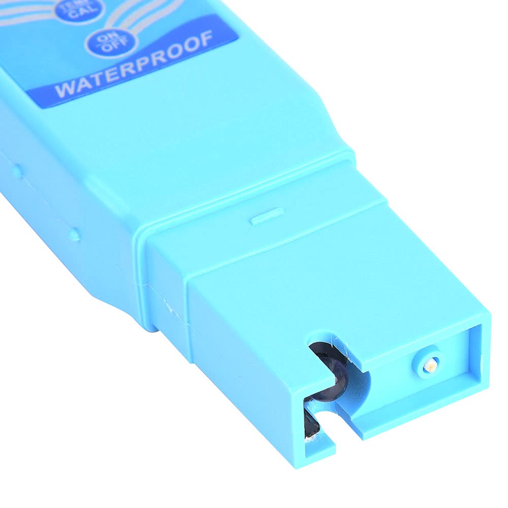 PH miernik, cyfrowy wodoodporny tester PH/temperatury Test jakości wody z dwupoziomowym wyświetlaczem LCD do wody pitnej, hydroponiki, roślin, akwarium i basenu