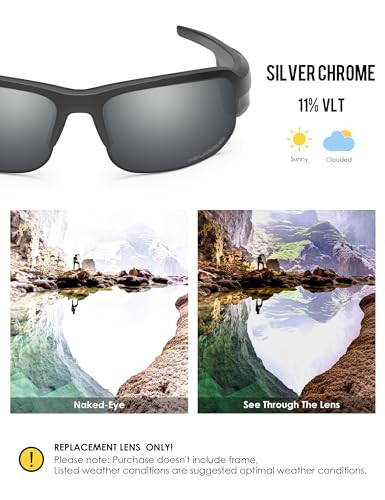 Image of BLAZERBUCK Polycarbonate Replacement Lenses for BOSE Tempo Sunglasses
