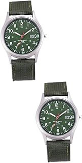 Pulseiras De Relógio Pulseira De Relógio 2 Peças Masculinas Para Homens Masculino Pulseira De Lona Relógio De Pulso Masculino Relógio De Pulso Para Homens Correa Para Hombre