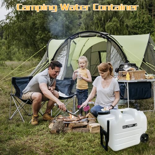 Carafe d'eau camping grand volume 28L HUIOP avec robinet étanche - 3