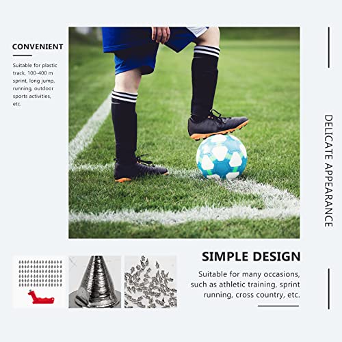 LUOZZY Tênis esportivo pregos para atletismo tênis esportivo pregos Sprint, pontas (A)