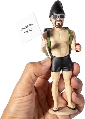 Miniatura 6 de Compañero de aventura de viaje masculino adulto - Gnomo de viaje para exploradores de todas las edades