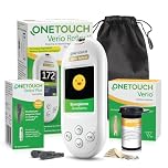 OneTouch Verio Reflect® "Start-Set" per l'automonitoraggio della glicemia | contiene 1 glucometro, 50 strisce reattive, 1 dispositivo pungidito, 35 lancette sterili