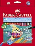 faber castell 48 lapices Fabricados en madera 100% reforestada gestionada de forma sostenible