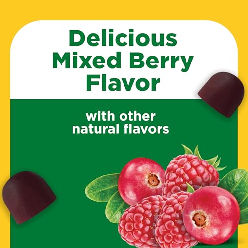 Nature Made Cranberry with Vitamin C Gummies for Adults, 50 Gummies - image 4