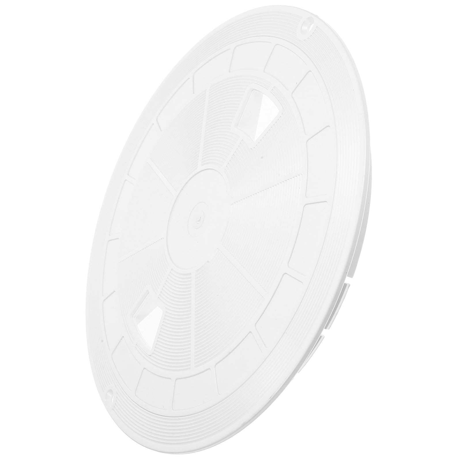 Abaodam Cubierta Redonda para Skimmer de Piscina de Abs Prevención de Residuos y Amplia Compatibilidad para Repuesto Exterior E Interior