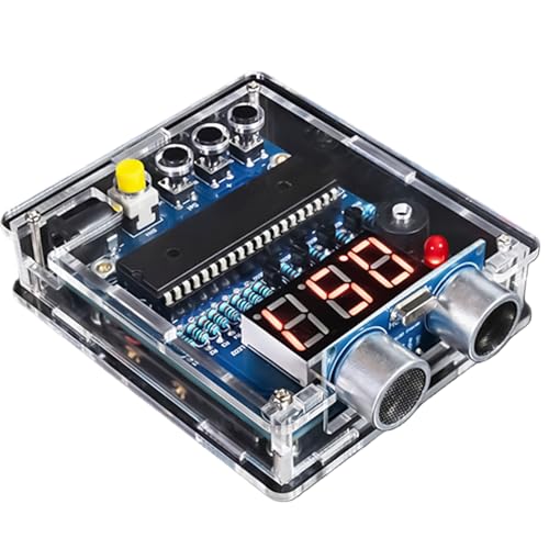 Télémètre à ultrasons HC-SR04 - Capteur de distance - Kit électronique DIY avec voyants LED -...