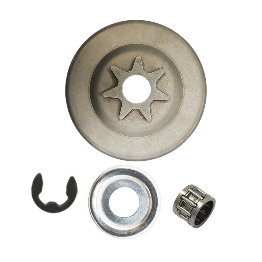 Tambor de embrague 3/8" 7T compatible con MS311 piñón de alta resistencia al desgaste