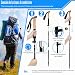 Imagen de YGVQN 2 Pcs Bastones de Senderismo Telescópicos 105-135cm Hombre Mujer