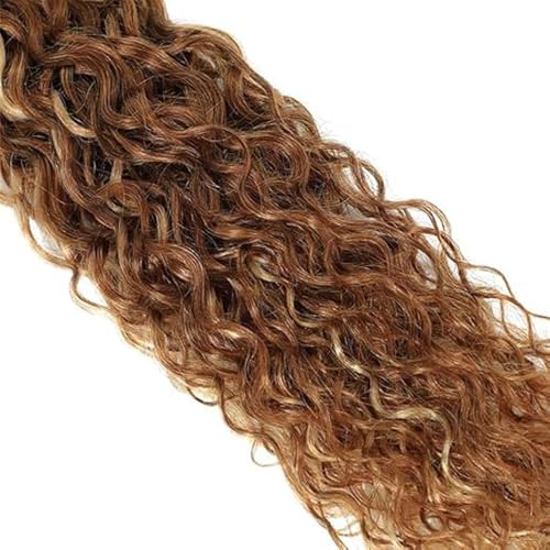 Extensiones de cabello humano de pelo real P427, mechones seleccionados con ondas acuáticas 5