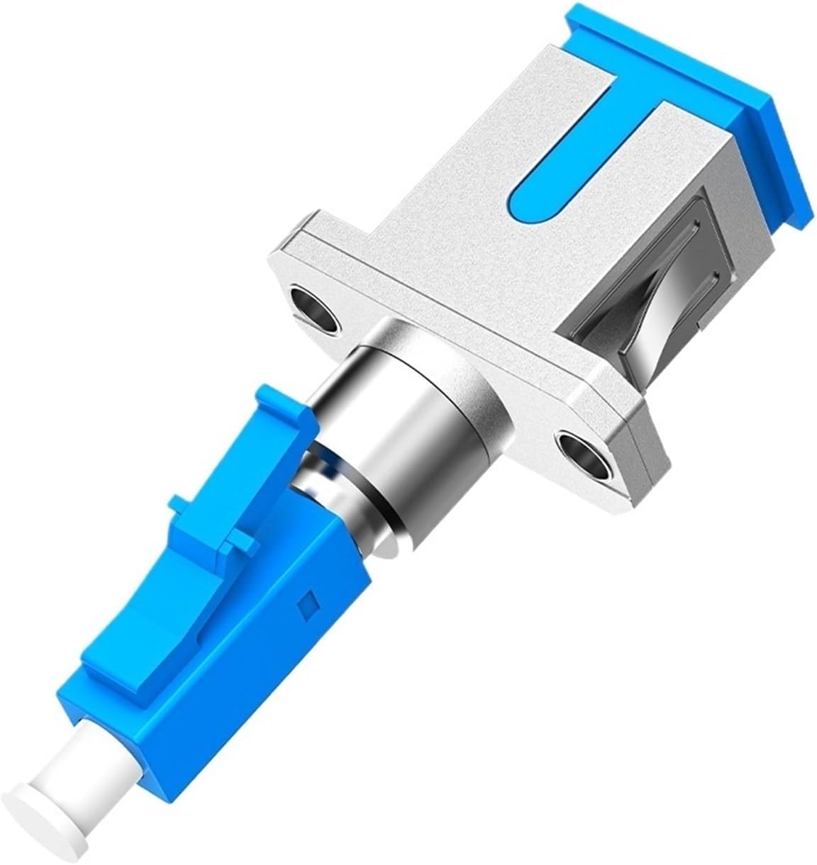 FC SC ST LC Male to Female Fiber Optic Connector FTTH Singlemode Adapter for Visual Fault Locator Optical Power Meter(SC Male to LC Female)