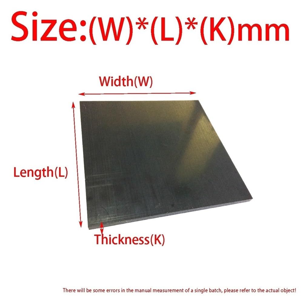 1 Stück PVC-Hartplatte, hochharte graue Polyvinylchlorid-Kunststoffplatte, Dicke 3–30 mm, for die Elektronik(200X250X15mm)