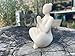 Meditating Fat Lady Statue – 3D Printed Zen Woman Figurine – Plus Size Yoga Lady Decor – PLA Meditation Sculpture for Shelf, Desk, Spa, Office, Yoga Room, Body Positivity Gift