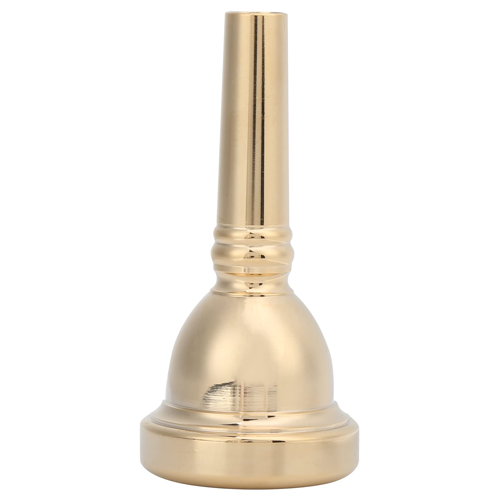 Tenorhorn-Mundstück, Standard 1/2 Zoll Kupferhorn-Mundstück Ersatz für Tenor für Posaune (GOLD)