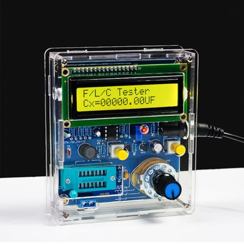 Image of EIELE Soldering Practice kit Multi-Functional capacitance Measuring Instrument Measuring Frequency Excellent Soldering Practice Project Suitable for School Teaching and Beginners Soldering Required