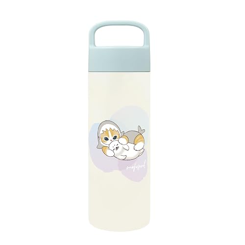 mofusand ハンドル 付き ステンレス ボトル 500ml  サメにゃん