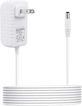 10 ft Baby Swing Power Cord for Munchkin, Babybond, Larex and Napei Charger | 5V Power Adapter for Bellababy, Jaoul, Kidsview and Kmaier Swing