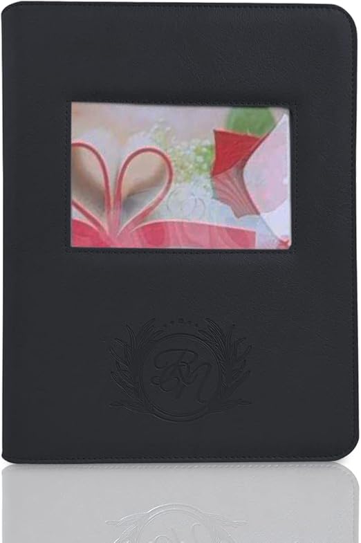Rosemary Notes Greeting Card Keepsake Album,Vegan Leather