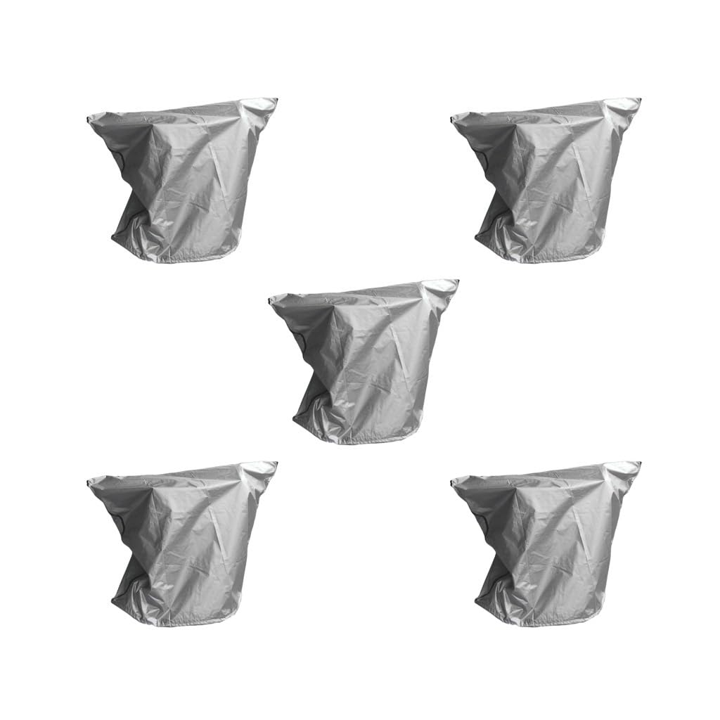 Housse de télescope astronomique Oxford - Résistante à la poussière et aux intempéries - 100 x 75 cm - Argenté - 100 x 75 cm, Lot de 5 (argent, 150 x 85 cm), 150x85cm, comme description
