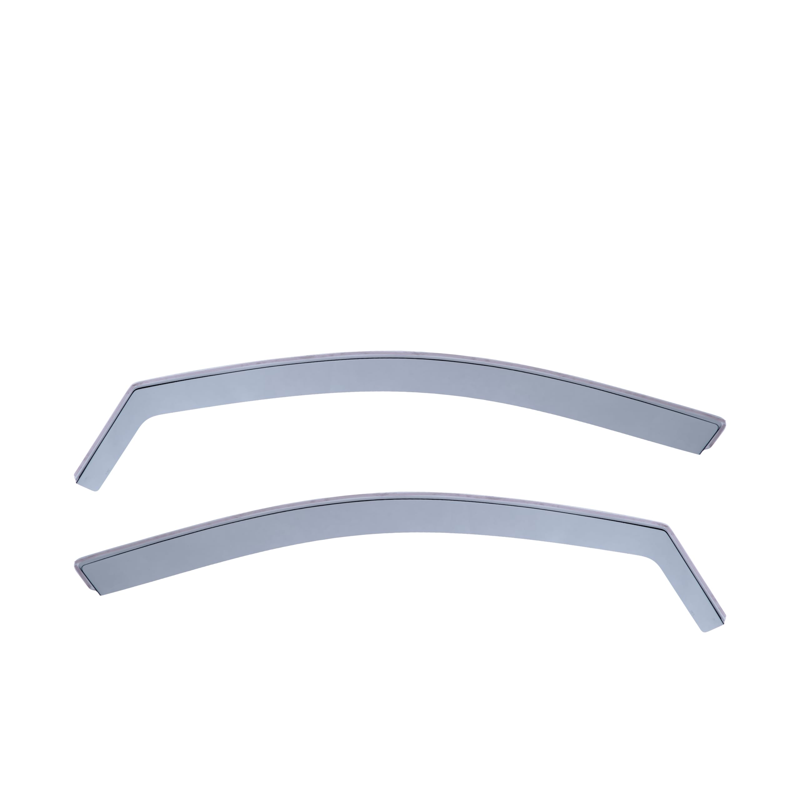 Deflectores Compatibles con Seat Ibiza III 2002-2008 - Vidrio Acrílico Duradero - Derivabrisas Delanteros Ahumados para Ventanillas - Instalación Interior - 2 Unidades