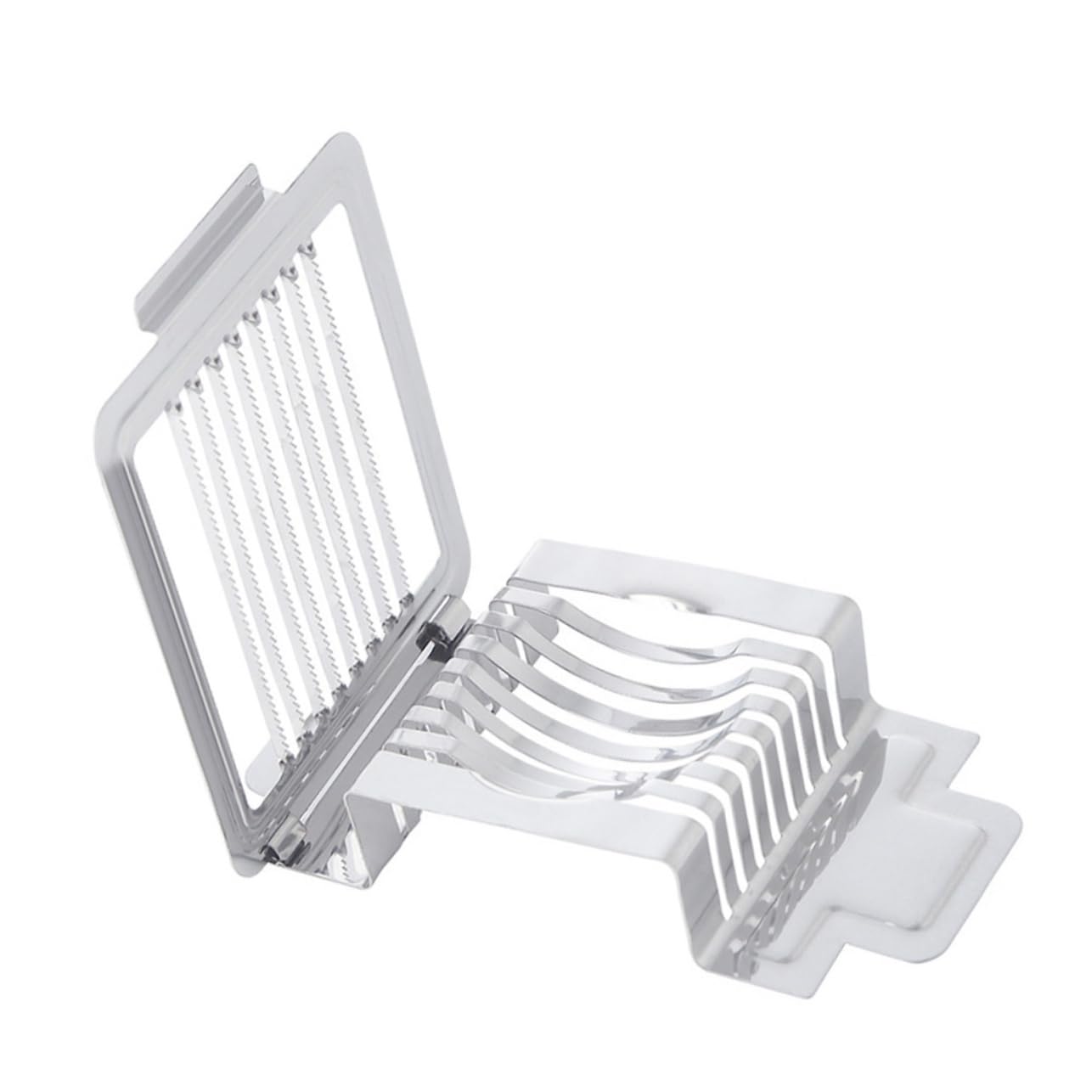 SOLUSTRE 1pc Stainless Steel Egg Slicer Egg Separator Slicer Tool Multipurpose Wire Cutter for Kitchen