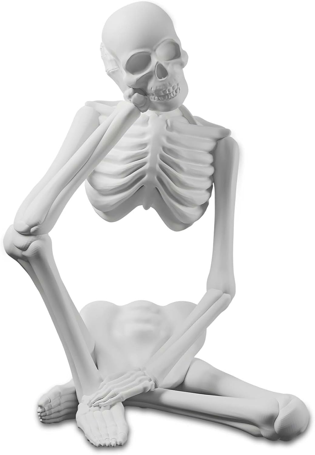 Thinker Statue Decor, Resin Sculptures Whimsical Home Decor