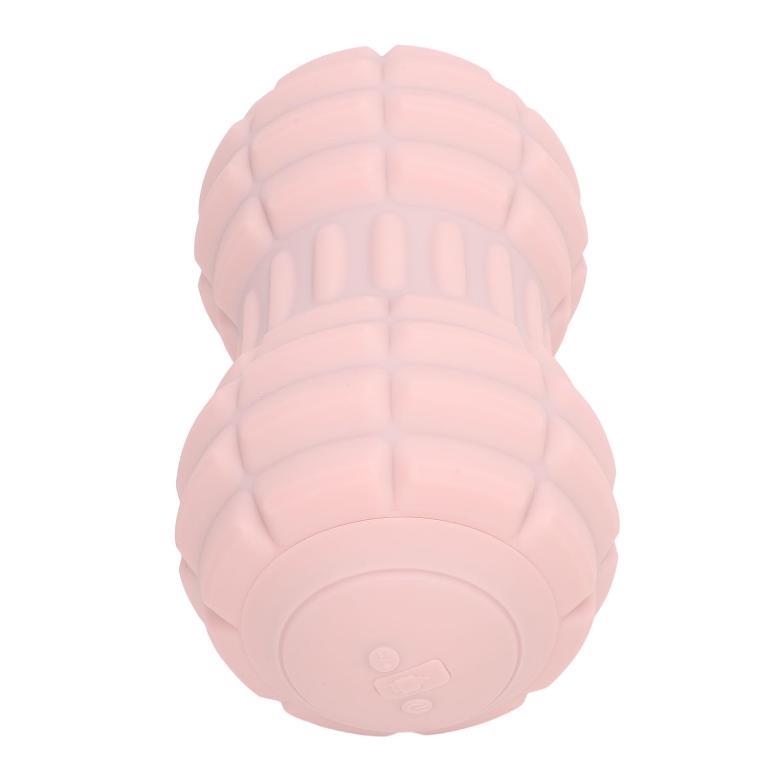 Fabater Rullo Massaggiante Vibrante, Palla da Massaggio Ergonomica Alle Arachidi Nodulata a 4 velocità, Doppia Palla da Massaggio Lacrosse con Timer e Ricaricabile di Tipo C per Rilascio