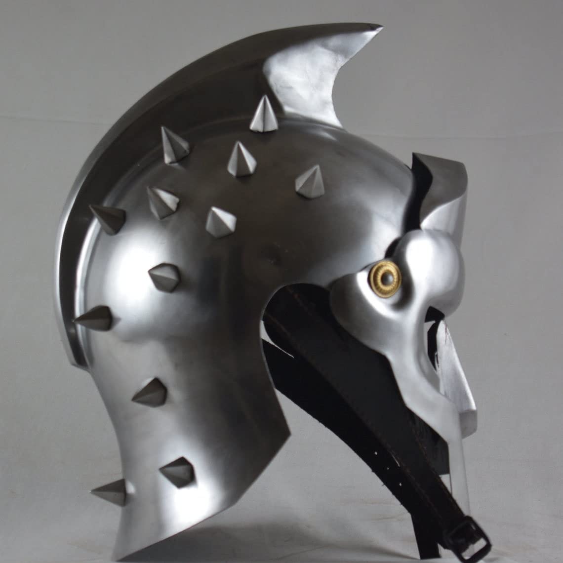 Casco de gladiador griego con soporte maximus decimus meridians armour decoración hogar oficina mejor regalo