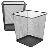 Poubelle de bureau : idéale pour la maison, le bureau, les chambres d'étudiants, les appartements, les condominiums, les camping-cars et les caravanes
