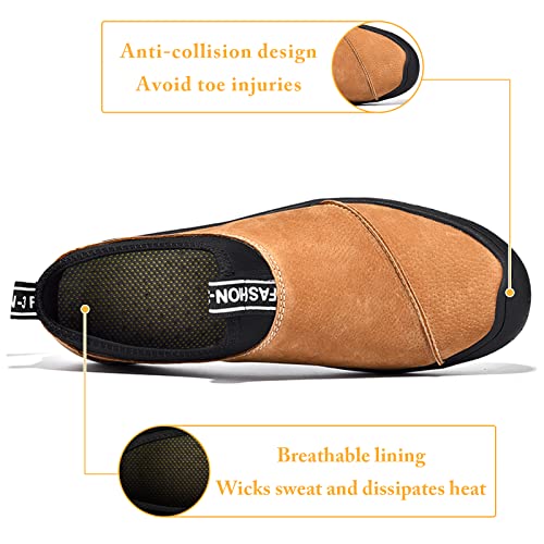 Mnplciea Men's Slip On Loafers Lightweight Comfortable Casual Fashion Sneaker Non-Slip Walking Shoes Outdoor Hiking Shoes3