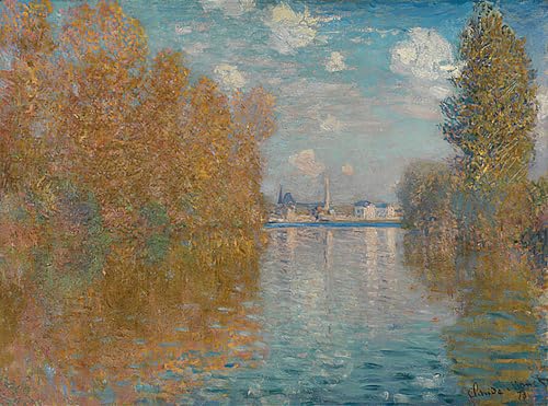 Affiche toile Claude Monet 60x90cm pour habiller un grand mur vide avec élégance