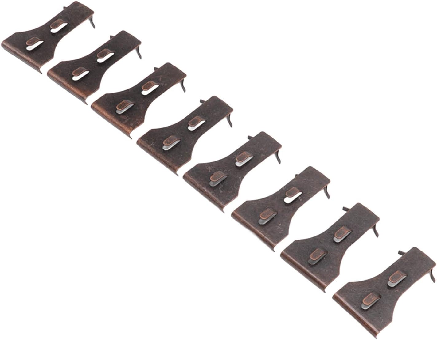 8 Pcs Brick Wall Hanger, Steel Brick Wall Clips Metal Siding Hooks Easy