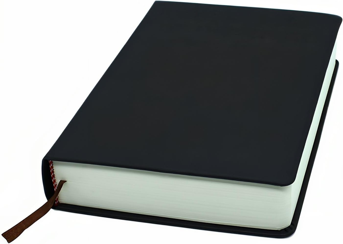 receip 330 Sheets Extra Thick Sketchbook Blank Notebook,80GSM Wood Free Paper Drawing Pad, PU Leather Soft Cover with Ribbon Bookmark for Pencil Pen Ink Sketching Journaling, 660 Pages (Black,A5)
