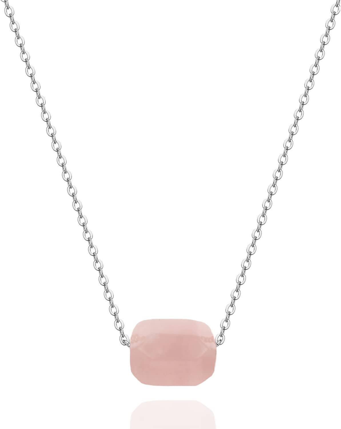 Natural Carnelian Healing Crystal Necklace - Earthy Anxiety & Healing Necklace