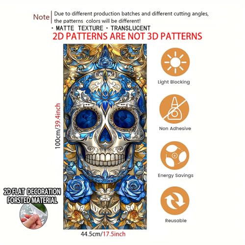 Nuxovilar Vinilo Decorativo para Halloween 44.49x100 cm miniatura 3
