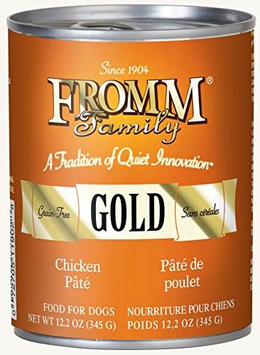 Fromm Chicken Pate Dog Food - Premium Wet Dog Food - Chicken Recipe - 12.2 oz Can