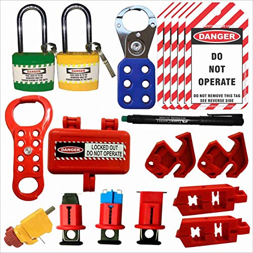 Lockout Tagout Loto Kit-130 Set Of 1 Safety House Loto