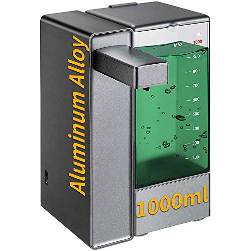 Touchless Automatic Soap Dispenser, 1000ML Hand Sanitizer Dispenser, Contactless Soap/Alcohol/Gel Dispenser for All Liquid, Hand Free Soap Dispenser for Bathroom Kitchen, Adjustable Soap Dispenser