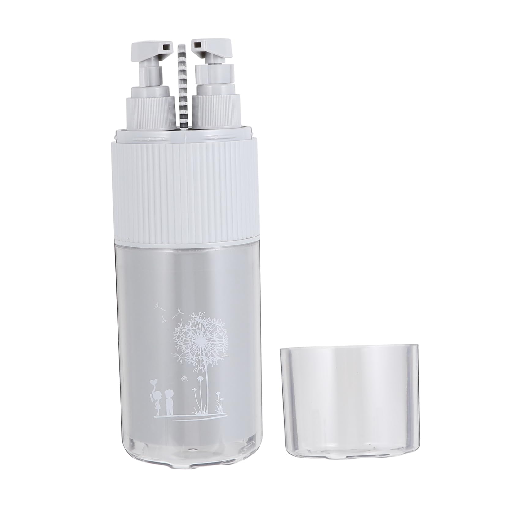 2 Series Organizador De Baño Portátil para Cepillos De Dientes Y Pasta De Dientes Elegante Estuche De Viaje para Accesorios De Personal 5 Piezas*2