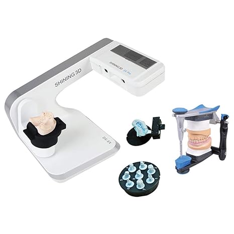 review 2021 EinScan DS-Ex Pro 3D Dental Scanner, Static and Dynamic Scan Modes with Increased Scan Speed, 0.01mm Accuracy, 1.3MP Resolution