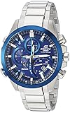 Quarz-Uhrwerk. Casio Men\'s \'Edifice Solar Connected\' Quartz Stainless Steel Casual Watch, Color:Silver-Toned (Model: EQB-501DB-2ACF)