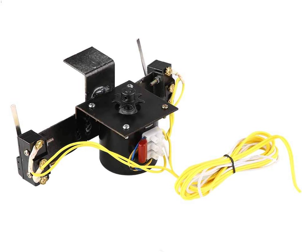 HEEPDD Efficient 220V Automatic Egg Turning Motor System, System, Copper Motor with Metal Chain, Smooth Egg Rotation for Incubators Efficient 220V Automatic Turning Nan Kitchen