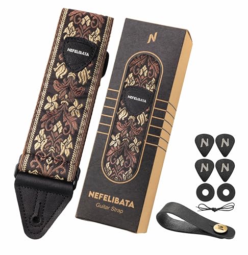 Sangle de guitare de 5,8 cm en cuir de vachette pour votre passion - 7