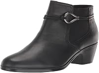 Clarks Women's Emily 2 Kaylie Ankle Boots - 2" Heel, Side Zipper, Padded Insole & Grippy Outsole